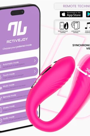 Into You - Couty - Vibratore di Coppia con Movimento Rotante Interno + APP