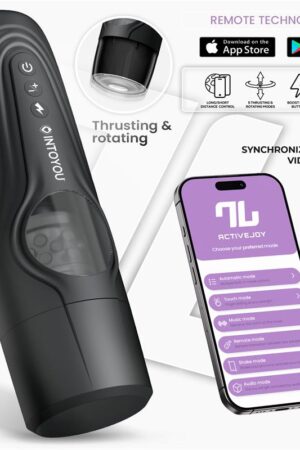 Into You - Egor - Masturbatore Neutro con Funzione Rotante e Thrusting + APP
