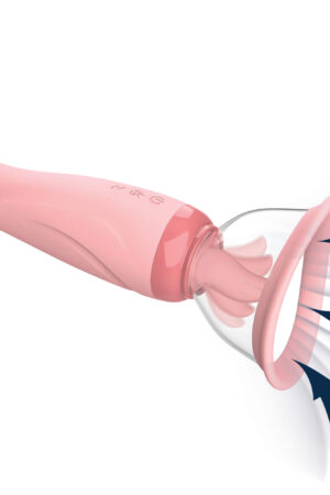 Fantasy Toys - Vibratore 4 in 1 - Licking & Sucking - Vibratore - Punto G - Asclepius