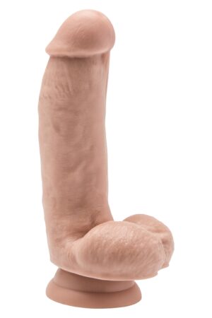 Dildo in PVC da 15 cm con rivestimento in pelle