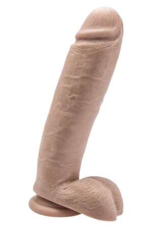 Dildo in PVC 25,5 cm con rivestimento
