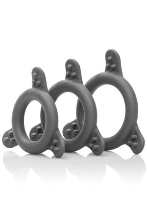 Set di anelli in silicone ProSeries neri