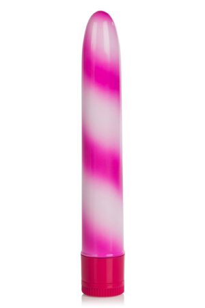 Massaggiatore a forma di bastoncino di zucchero rosa