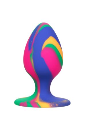Tappo dilatatore medio tie-dye multicolore Cheeky