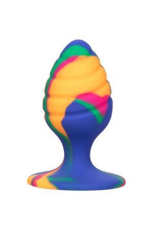 Tappo a spirale medio sfacciato multicolore