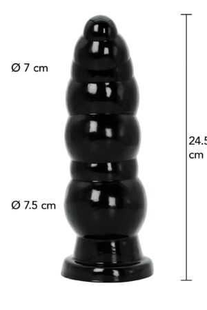 Palline per plug anale da 24,5 cm, nere