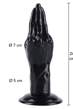 Mano fottuta 24 cm nera
