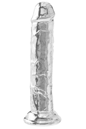 Dong trasparente in TPE, 19 cm trasparente