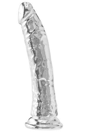 Dong trasparente in TPE, 24 cm trasparente