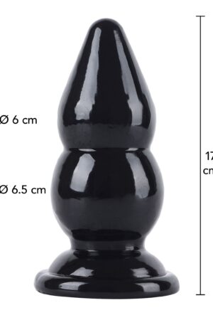 Palline da buttplug grandi 17 cm nere
