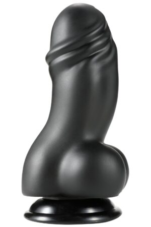 Dildo Fat Boys in PVC, 19 cm, nero