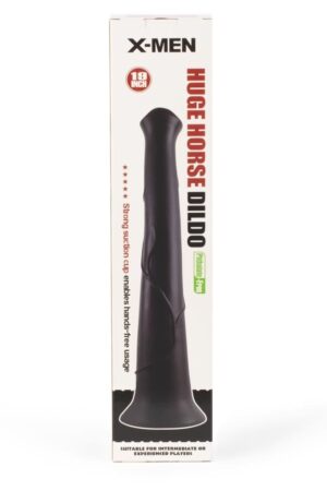 Dildo enorme a forma di cavallo X-MEN da 19 pollici color carne