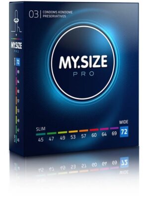 Preservativi MY SIZE PRO 72 mm (3 pezzi)