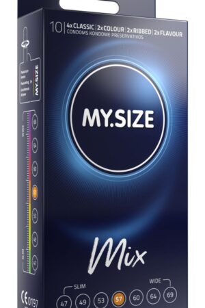 MY SIZE MIX Preservativi 57 mm (10 pezzi)