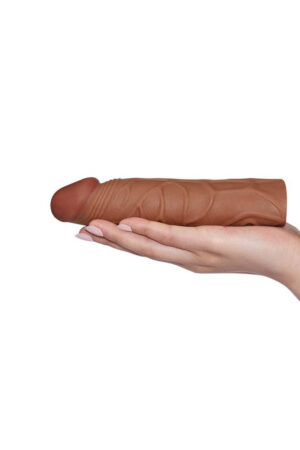 Manicotto per pene Pleasure X-Tender Marrone 2