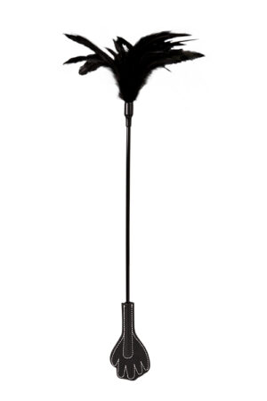 BLAZE FEATHER CROP NERO