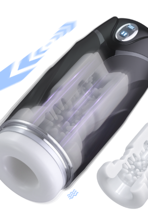 Xise - Masturbatore Neutro con Funzione Thrusting e Vibrante