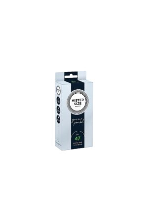 Mister Size - Preservativi Taglia 47 - 10 Pezzi
