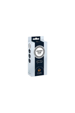 Mister Size - Preservativi Taglia 57 - 10 Pezzi