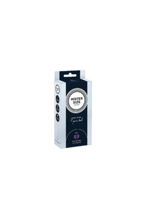Mister Size - Preservativi Taglia 69 - 10 Pezzi