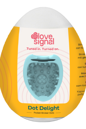 LOVE SIGNAL DOT DELIGHT POCKET STROKER