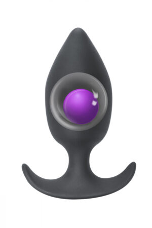 Lola Games - Plug Anale con Pallina in Metallo Insatiable - Grigio