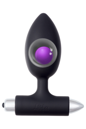 Lola Games - Plug Anale con Pallina in Metallo Perfection - Nero