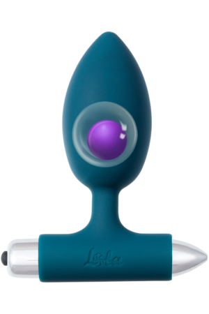 Lola Games - Plug Anale Vibrante con Pallina in Metallo Perfection - Blu