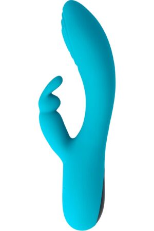 VIBRATORE A BATTITO RICARICABILE BLU V9