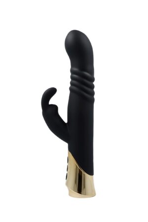 VIBRATORE CONIGLIO RICARICABILE LIONHEAD A SPINTA E ROTAZIONE