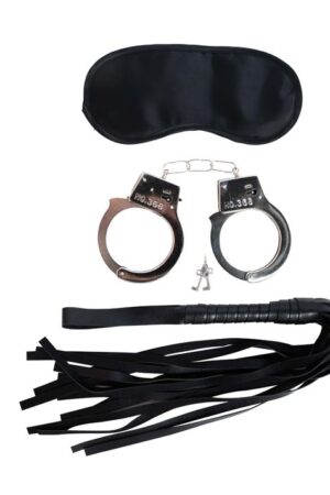 Fantasy Fetish - Set BDSM 3 Pezzi - Nero