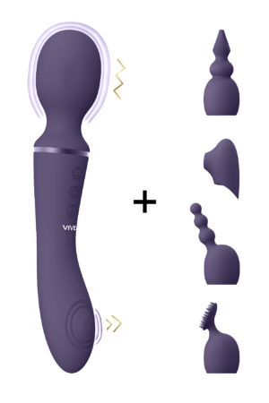 Nami - Bacchetta vibrante a impulsi - Viola