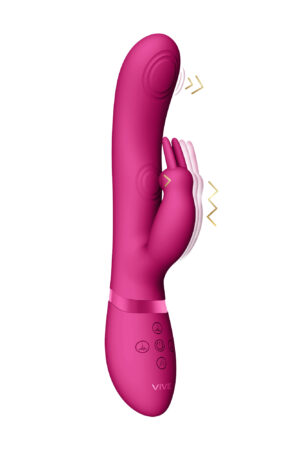Maggio - Vibratore a doppia onda pulsata per punto C e punto G - Rosa