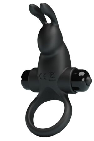 Anello per pene Pretty Love Vibrant 1 Nero