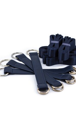 Bondage Couture - Restrizioni per letto - Blu