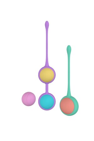 SET DI PALLINE CINESI BOLY IN SILICONE
