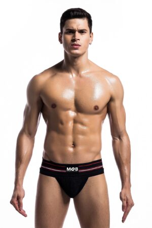 Fetish Classic Wide Jockstrap nero