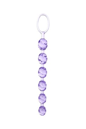 Perline del piacere a spirale viola