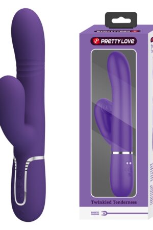 Bellissimo amore Mariana Tenera scintillante viola scuro