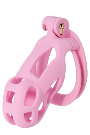 Gabbia per pene da prigione rosa normale