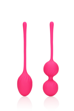 Set di 2 palline di Kegel vibranti - Fragola selvatica