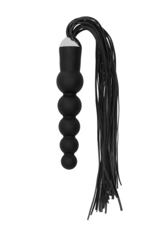 Frusta con dildo in silicone curvo