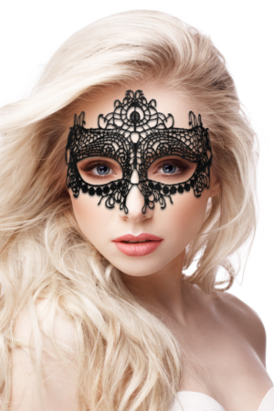Regina - Maschera di pizzo nero