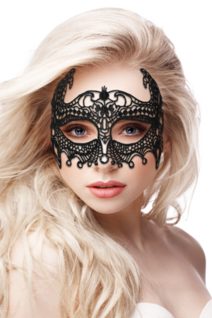 Imperatrice - Maschera di pizzo nero