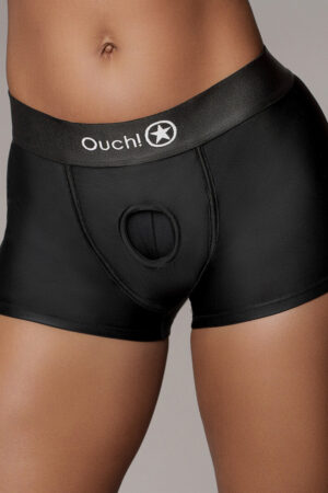 Boxer vibrante con cinturino - M/L - Nero