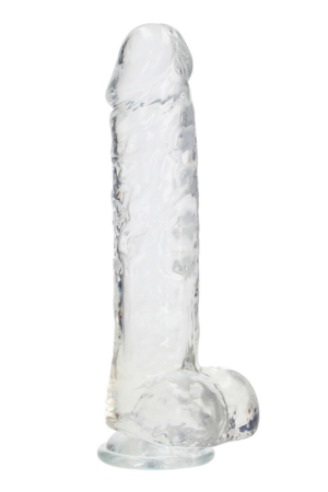 Dildo realistico con testicoli - 10 / 25,4 cm