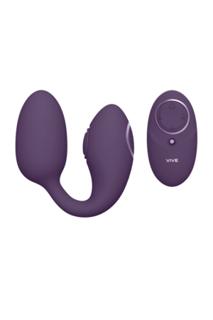 Aika - Uovo vibrante dell'amore a onda pulsata - Viola