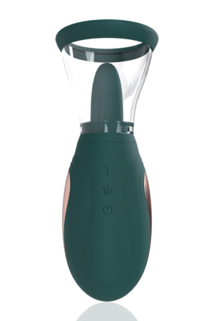 Enhance - Tiralatte ricaricabile per vulva e seno - Verde foresta