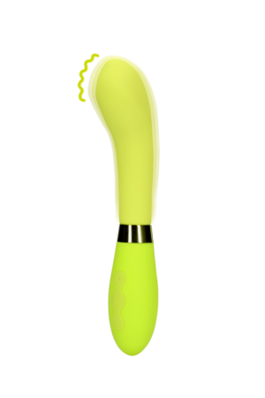 Vibratore in silicone per il punto G - Lime Passion