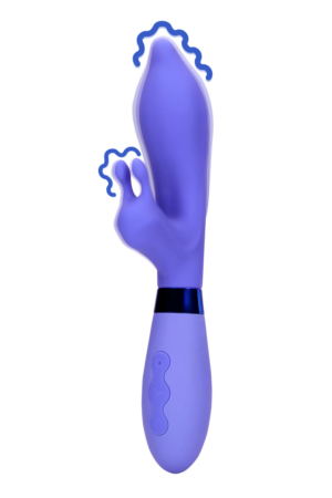 Vibratore a forma di coniglio in silicone appuntito - Protanopia